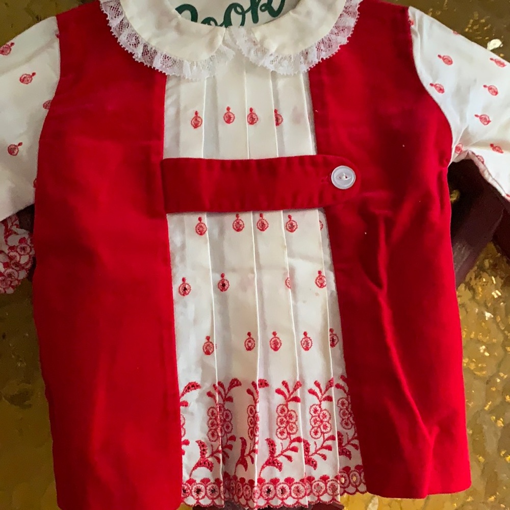 Vintage girls outfit